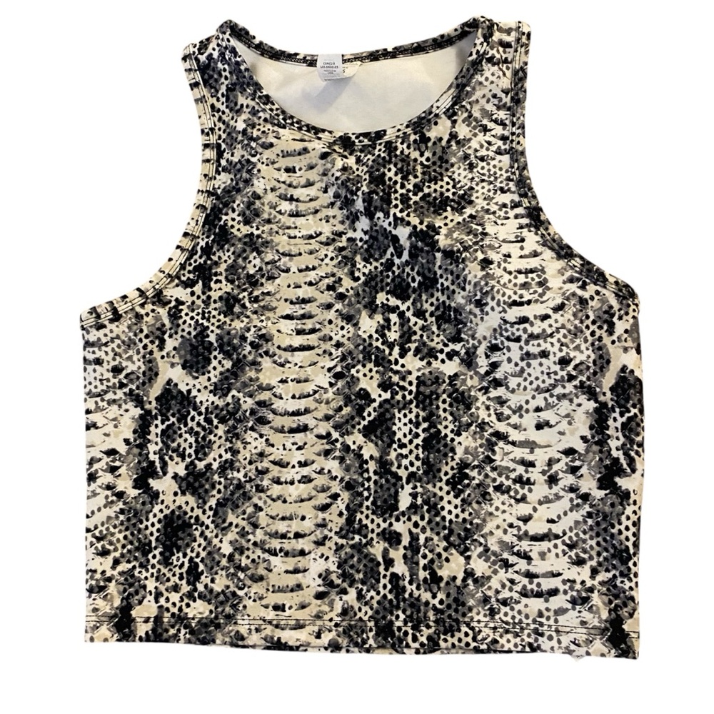 Balance Collection Crop Top Snakeskin S